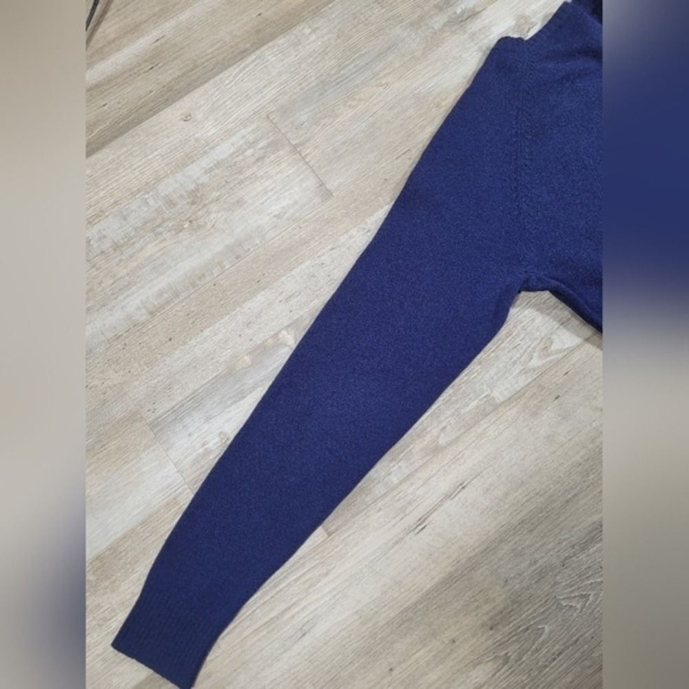 Washable Wool Brooks Brothers 346 Sweater M/ M Blue Crewneck LN - Picture 10 of 16